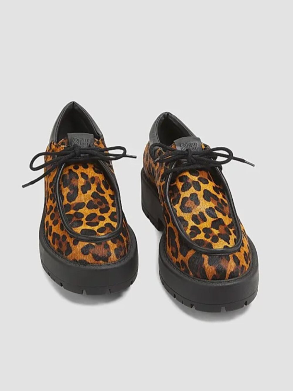 Schutz Cia Calf Hair Oxfords Like New - Picture 2 of 10